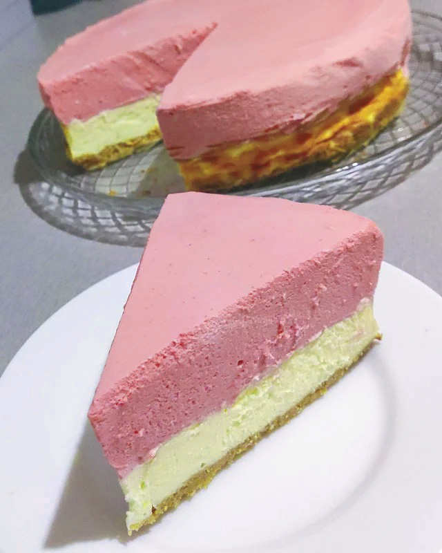 Slimming World Strawberry Mousse Cheesecake