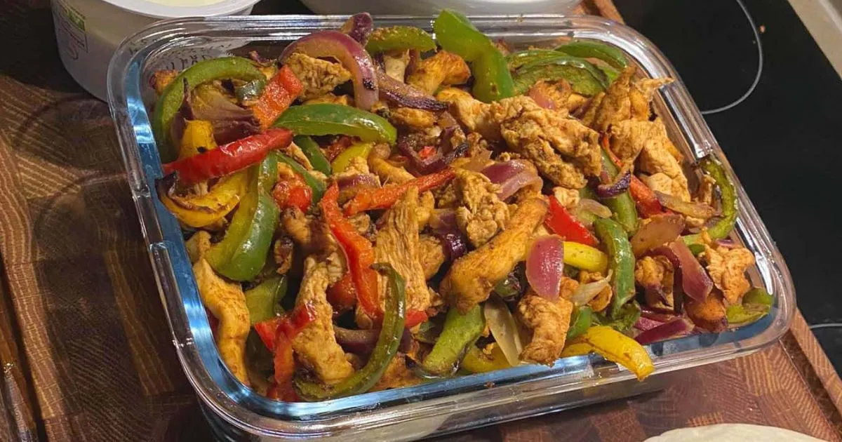 Air Fryer Chicken Fajitas