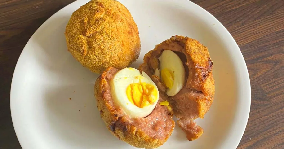 Air Fryer Scotch Eggs